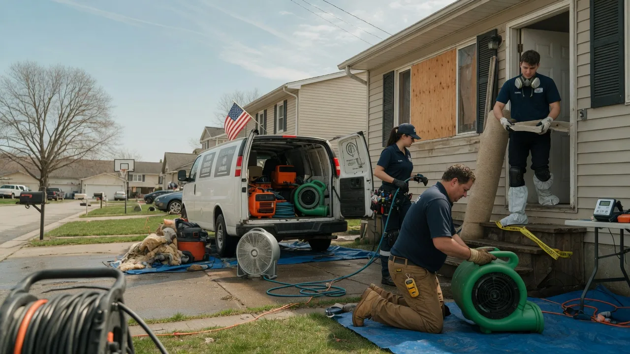 Water Damage Restoration in New Era, MI near me